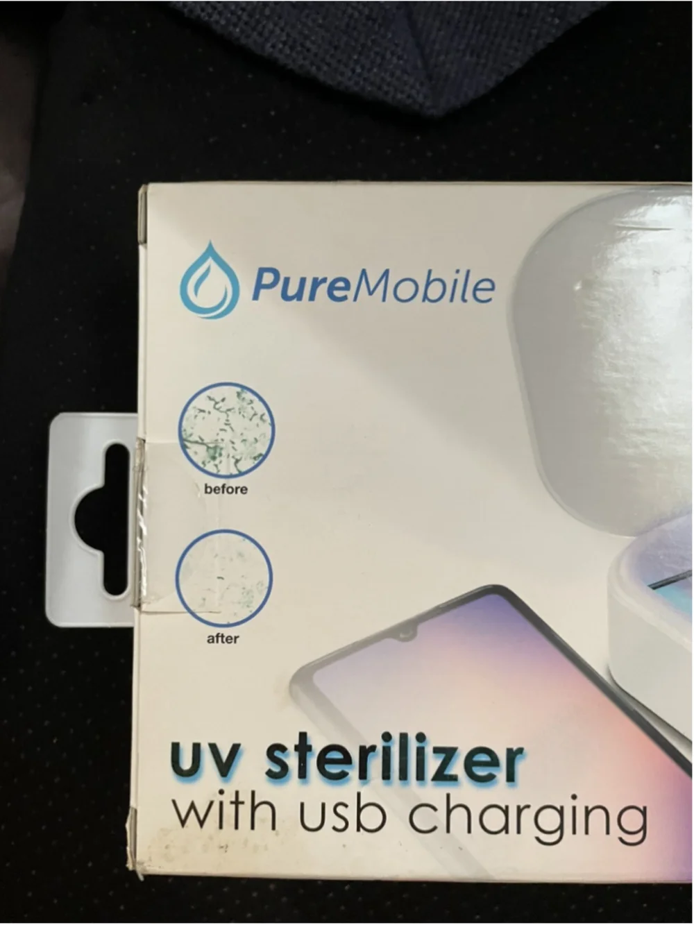 Vivitar UV Sterilizer with USB Charging Kills 99% of Viruses and Bacteria